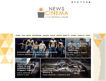 Tablet Screenshot of newscinema.it